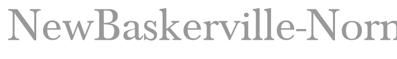 NewBaskerville-Normal