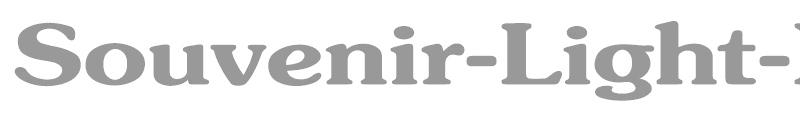Souvenir-Light-Bold Wd