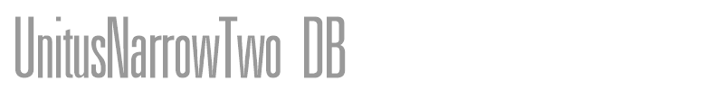 UnitusNarrowTwo DB