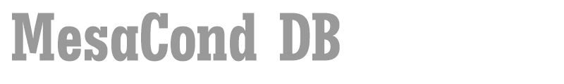 MesaCond DB