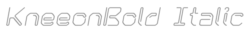 KneeonBold Italic