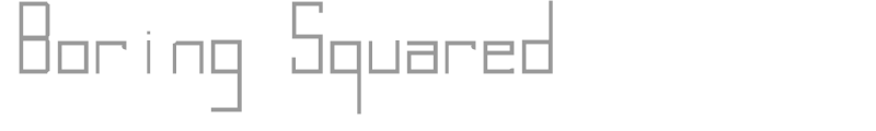 Boring Squared
