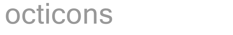 octicons
