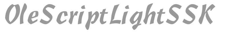 OleScriptLightSSK
