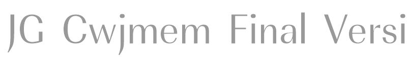 JG Cwjmem Final Version
