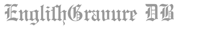 EnglishGravure DB
