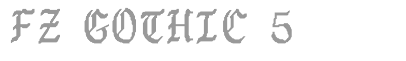 FZ GOTHIC 5