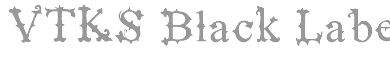 VTKS Black Label Normal
