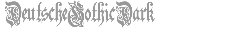 DeutscheGothicDark