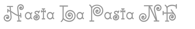 Hasta La Pasta NF