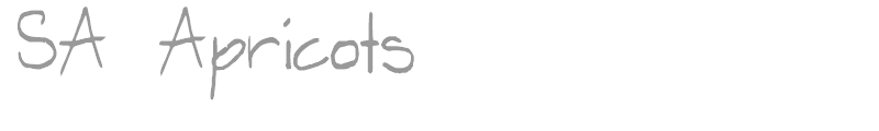 SA Apricots