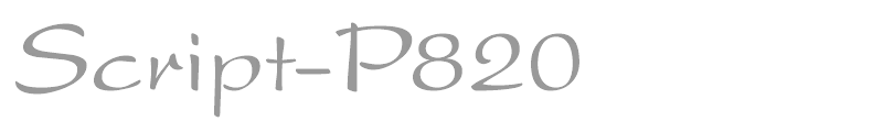 Script-P820
