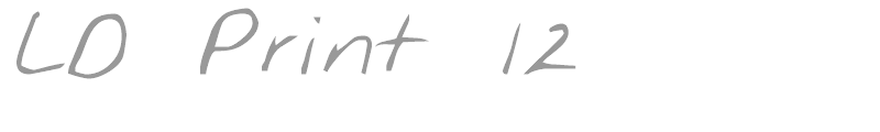 LD Print 12