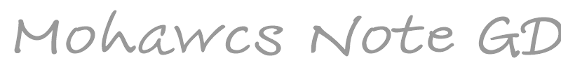 Mohawcs Note GD