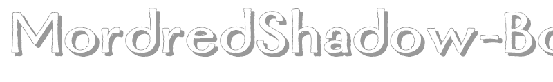 MordredShadow-Bold