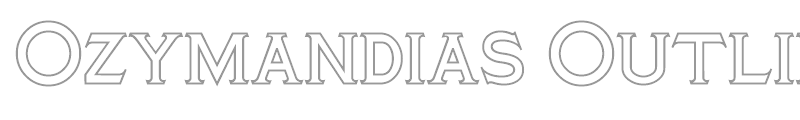 Ozymandias Outline WBW
