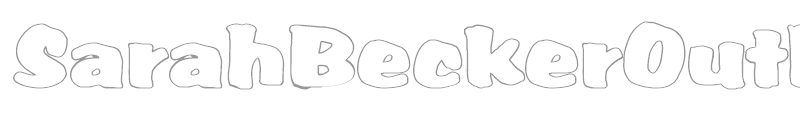SarahBeckerOutline