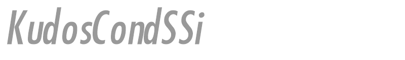 KudosCondSSi