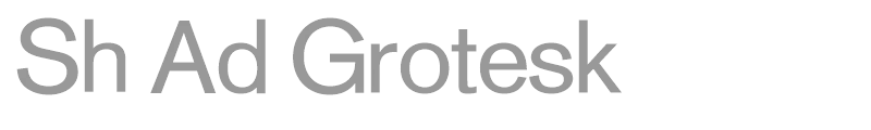 Sh Ad Grotesk