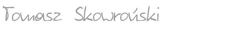 Tomasz Skowronski