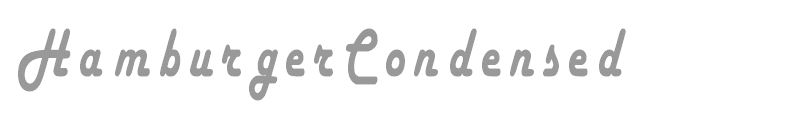 HamburgerCondensed