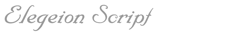 Elegeion Script