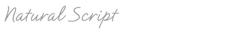 Natural Script