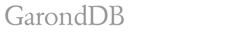 GarondDB