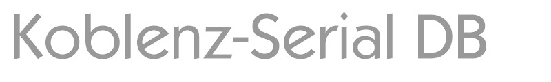 Koblenz-Serial DB