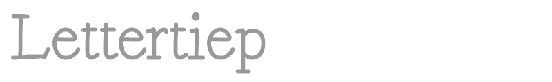 Lettertiep