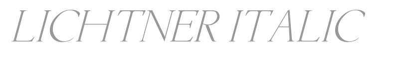 Lichtner Italic