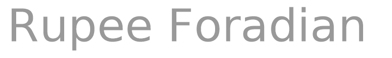 Rupee Foradian