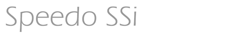 Speedo SSi