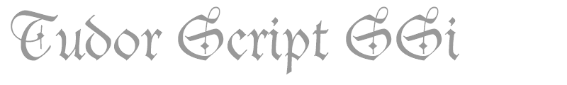 Tudor Script SSi