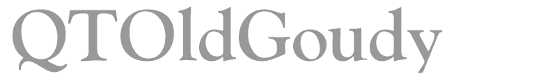 QTOldGoudy