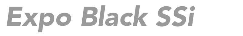 Expo Black SSi