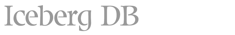 Iceberg DB