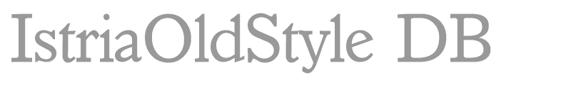 IstriaOldStyle DB