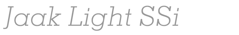 Jaak Light SSi