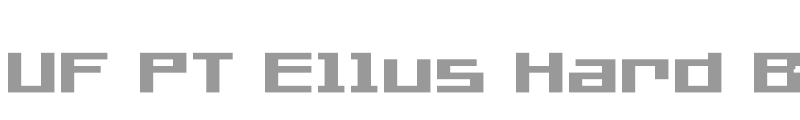 UF PT Ellus Hard Bold