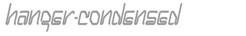 Hanger-Condensed