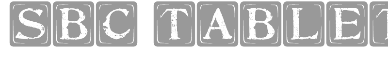 SBC Tablets