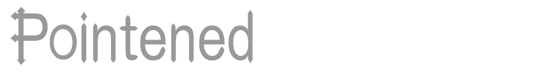 Pointened