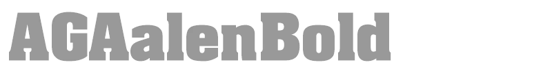 AGAalenBold
