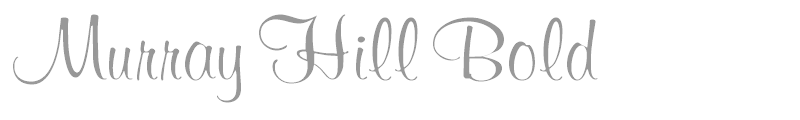 Murray Hill Bold