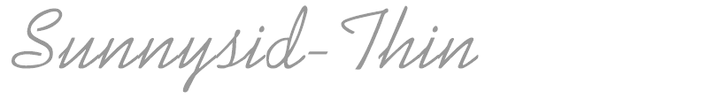 Sunnysid-Thin