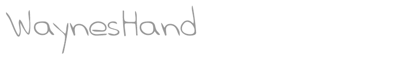 WaynesHand