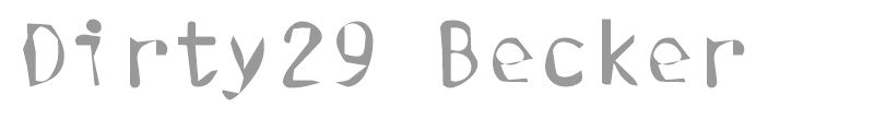 Dirty29 Becker