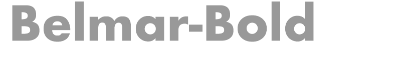 Belmar-Bold