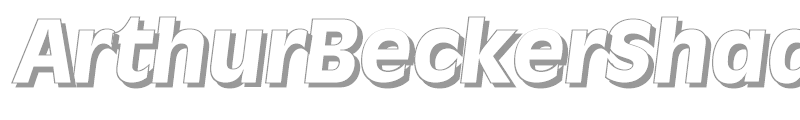 ArthurBeckerShadow-ExtraBold